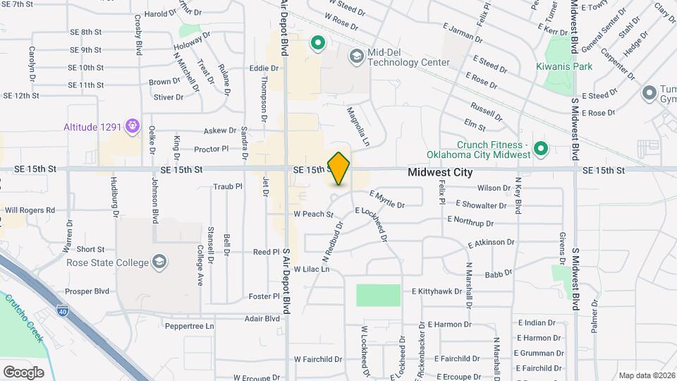 107 W Myrtle Dr Map and Location Details