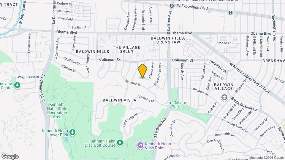 5192 Orange Pl Map and Location Details