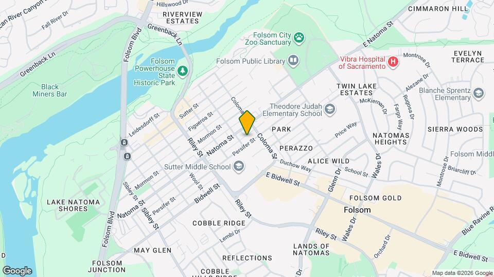 412 Persifer St, Unit A Mapa y Detalles de la Ubicación