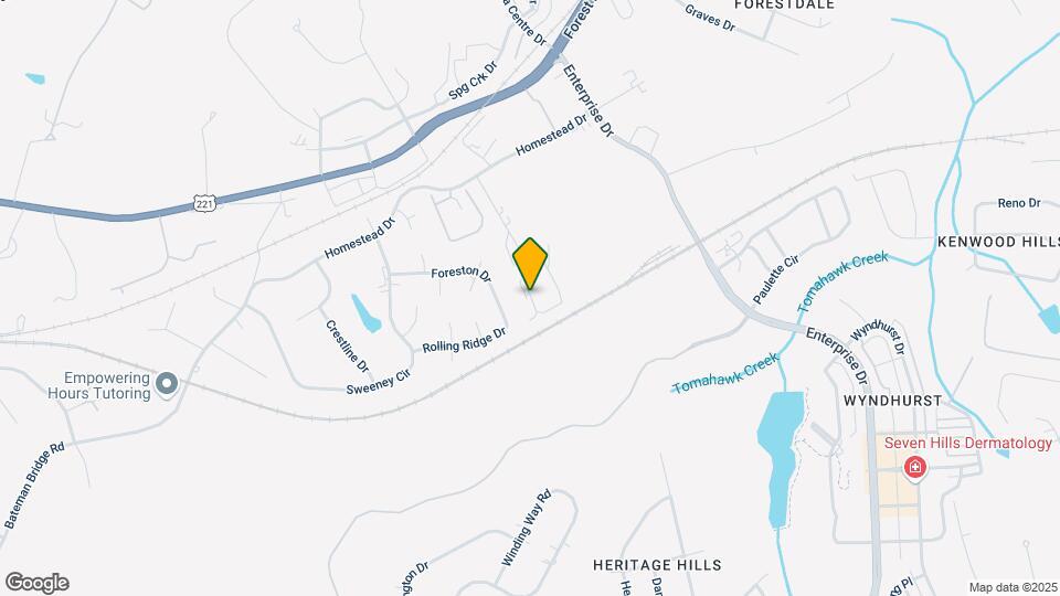 1307 Homestead Garden Ct Map and Location Details