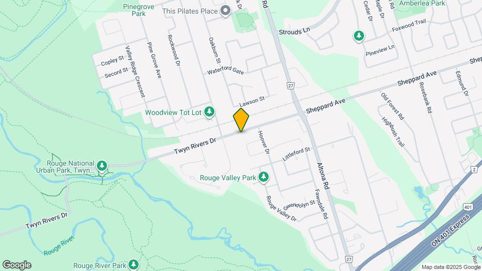 187 Twyn Rivers Dr Map and Location Details