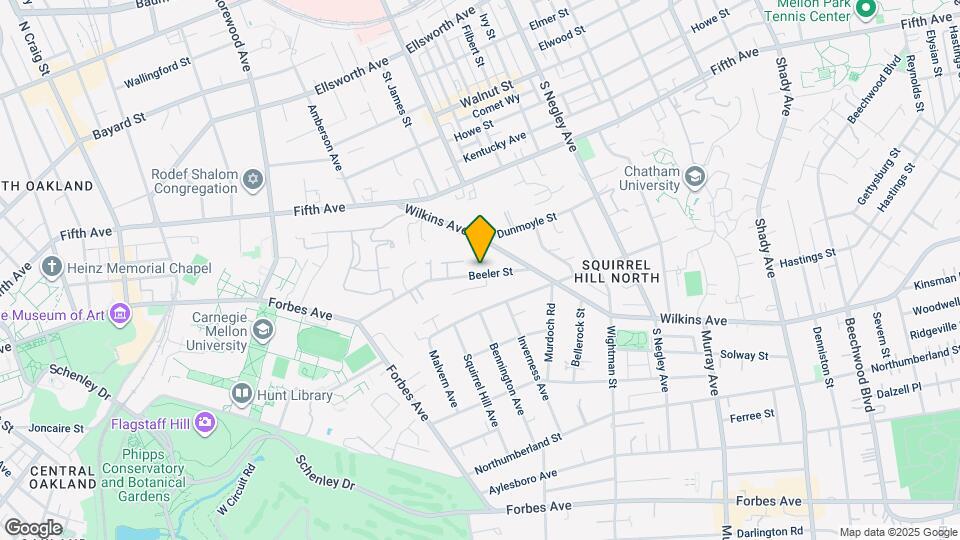 5353 Beeler St Map and Location Details