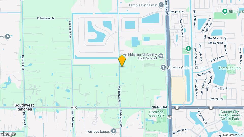 5550 SW 130th Ave Map and Location Details