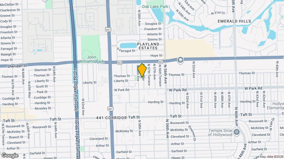 2220 N 57th Way Map and Location Details