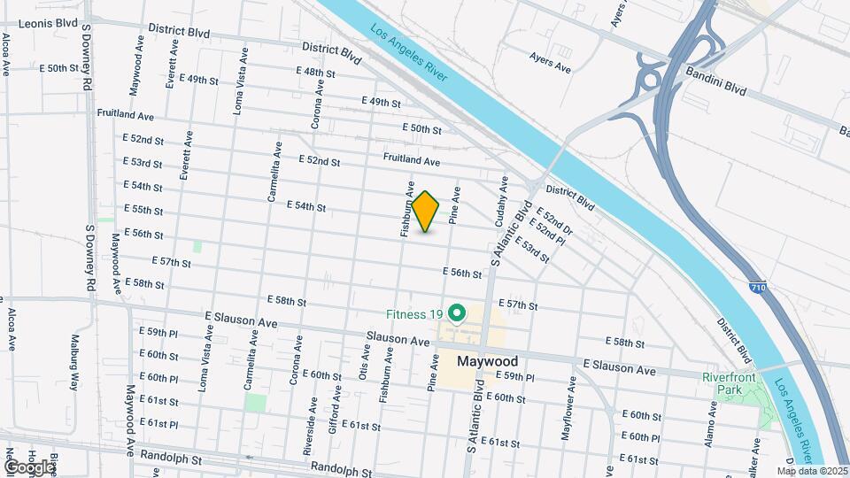 4329 E 55th St Mapa y Detalles de la Ubicación