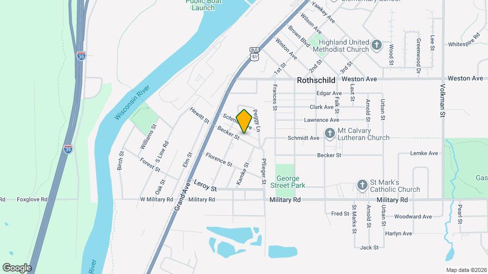 112 Becker St Mapa y Detalles de la Ubicación