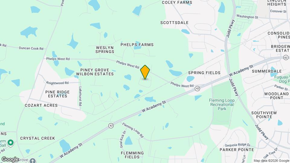 1617 Maddox Park Dr Map and Location Details
