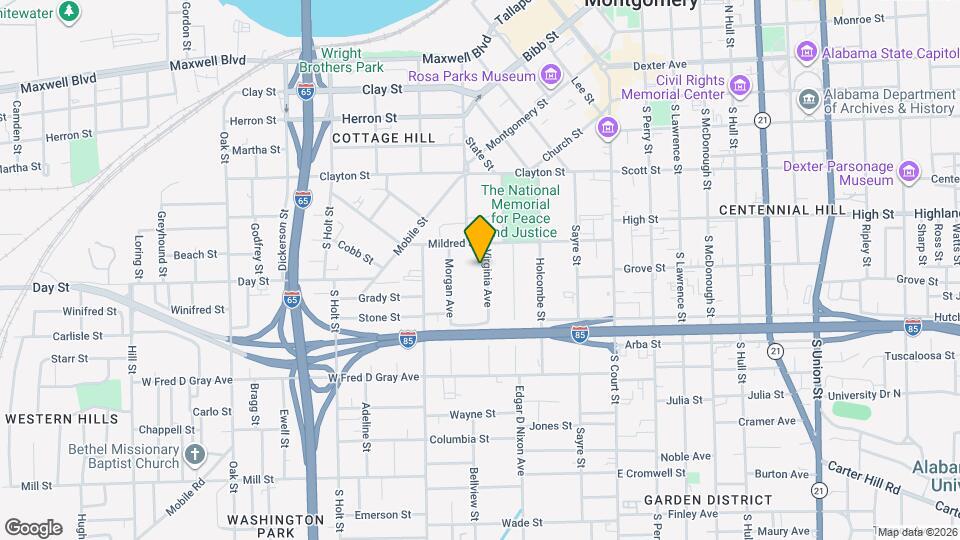 522 Virginia Ave Map and Location Details