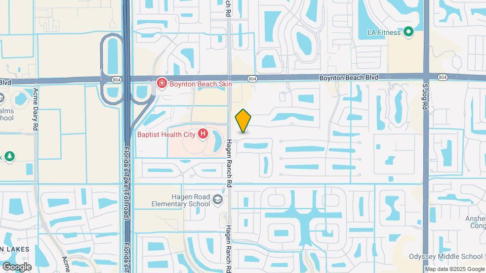 7447 Briella Dr Mapa y Detalles de la Ubicación