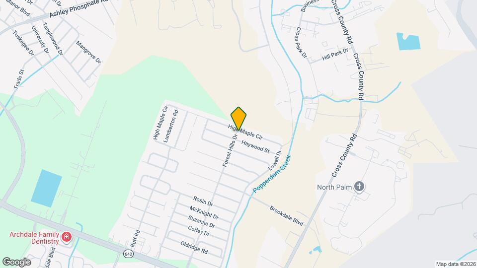 7649 High Maple Cir Map and Location Details