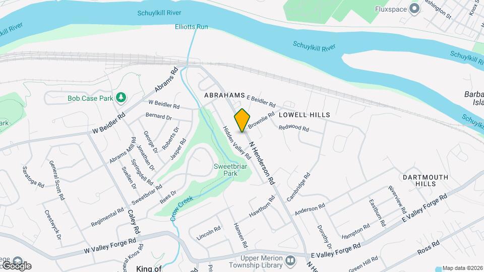 669 N Henderson Rd Map and Location Details