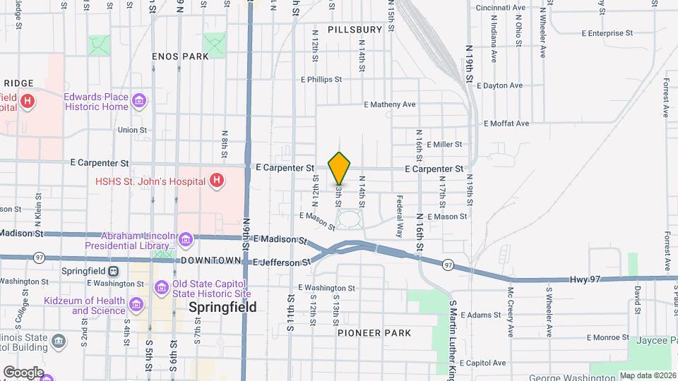 Madison Park Place Apartments Map and Location Details