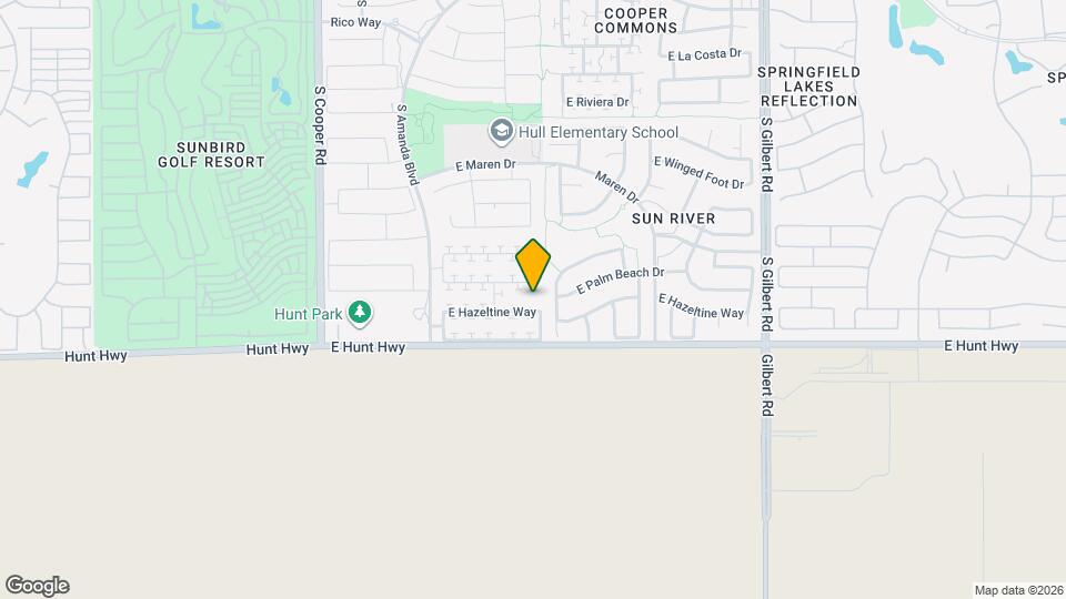 2448 E Hazeltine Way Mapa y Detalles de la Ubicación