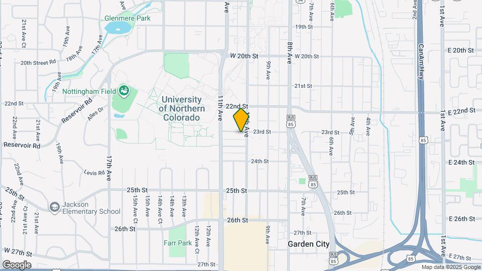 1006 23rd St Map and Location Details