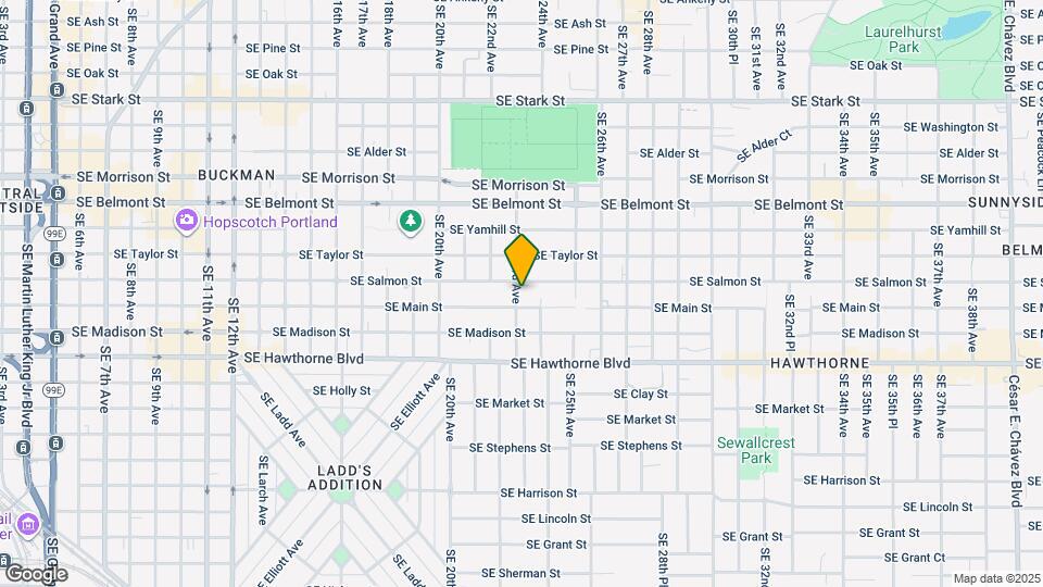 1216 SE 23rd Ave Map and Location Details