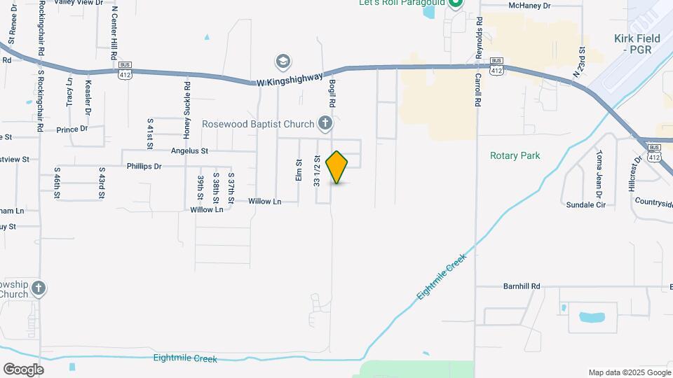 601 Bogil Rd Map and Location Details