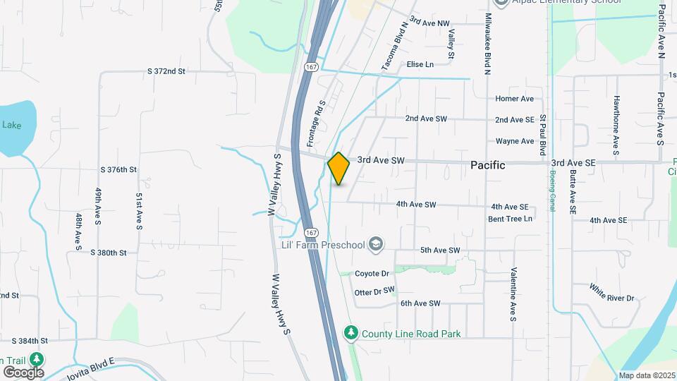 334 Tacoma Blvd S Map and Location Details