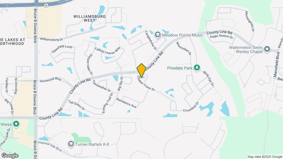 1306 Timber Trace Dr Map and Location Details