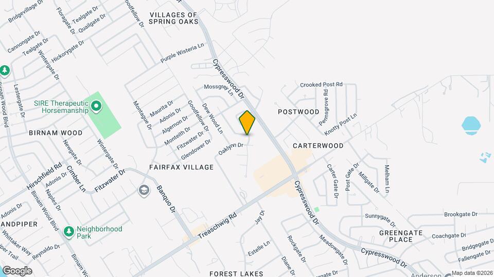 23103 Calico Corners Ln Map and Location Details