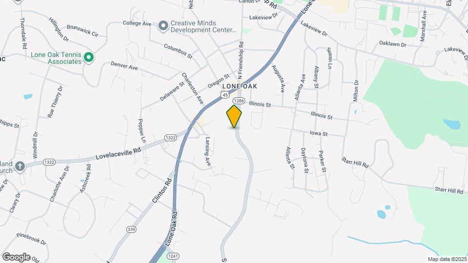 317 S Friendship Rd Map and Location Details