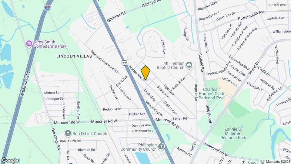 8015 Mattox Ave Map and Location Details