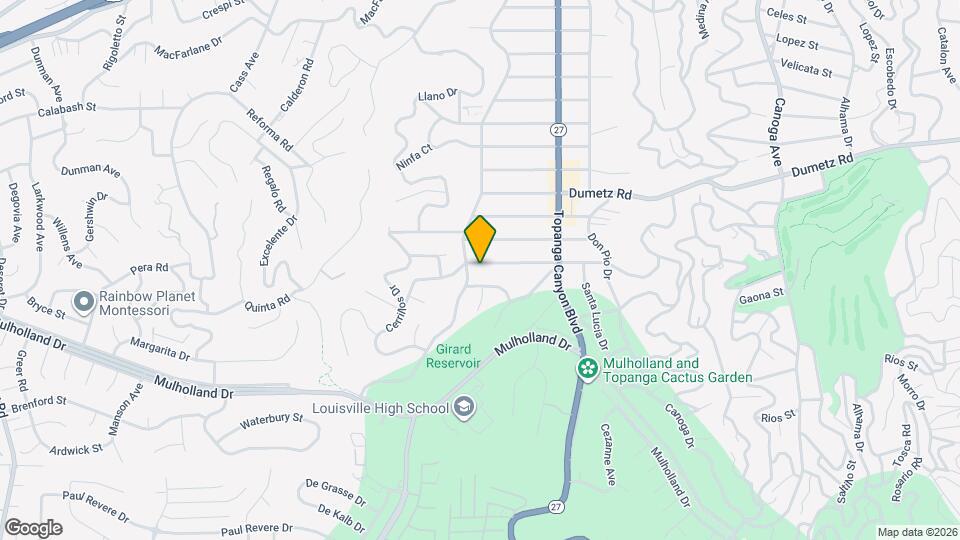 22140 Ybarra Rd Map and Location Details