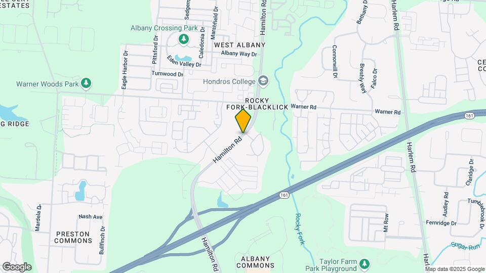 6422 Hamilton Woods Blvd N Map and Location Details