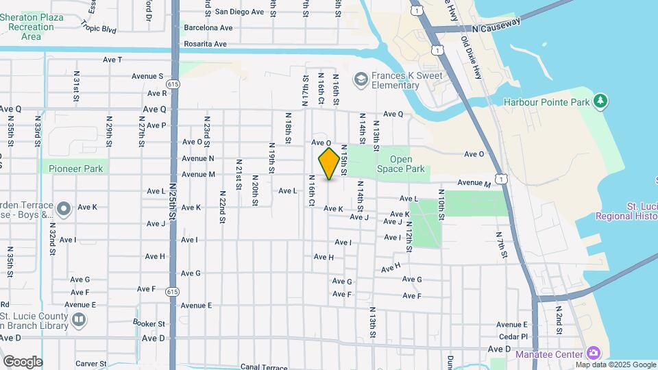 1310 N 16th St Map and Location Details