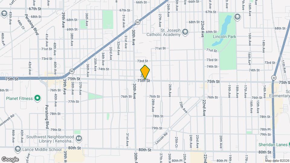 7502 29th Ave Mapa y Detalles de la Ubicación