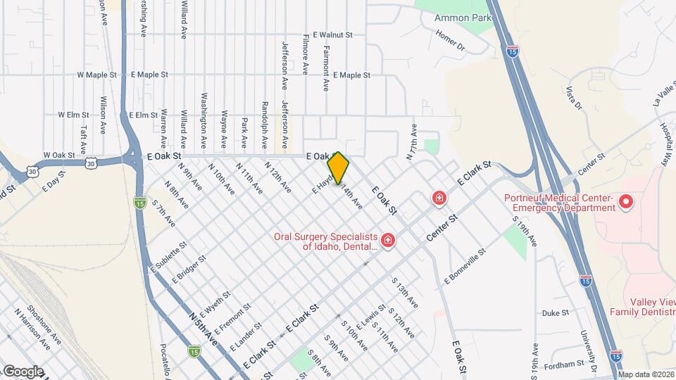 515 N 14th Ave Map and Location Details