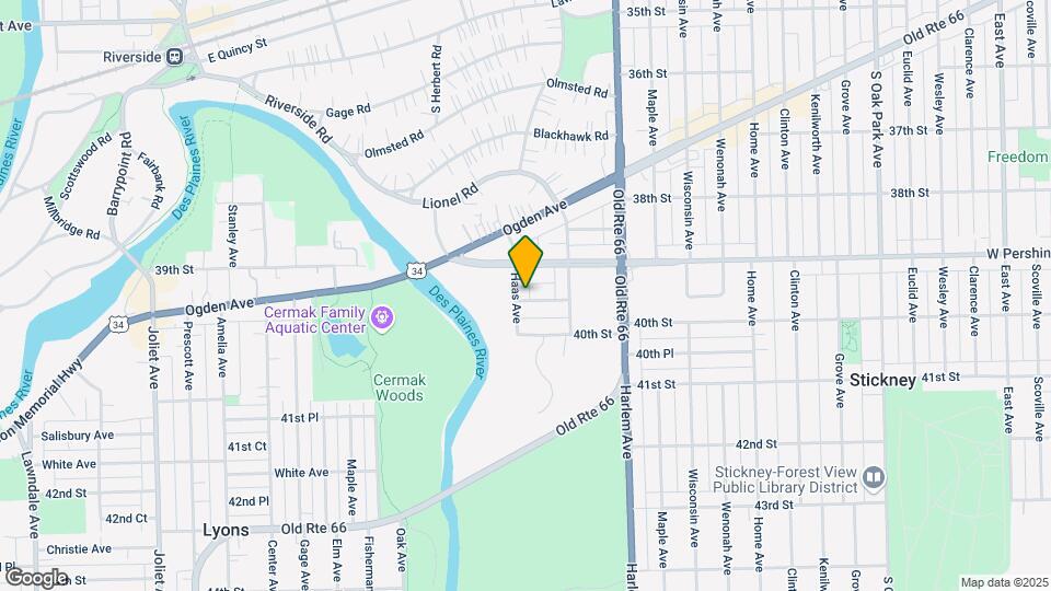 3917 Haas Ave Mapa y Detalles de la Ubicación