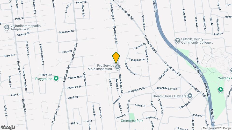 102 Blydenburgh Rd Mapa y Detalles de la Ubicación