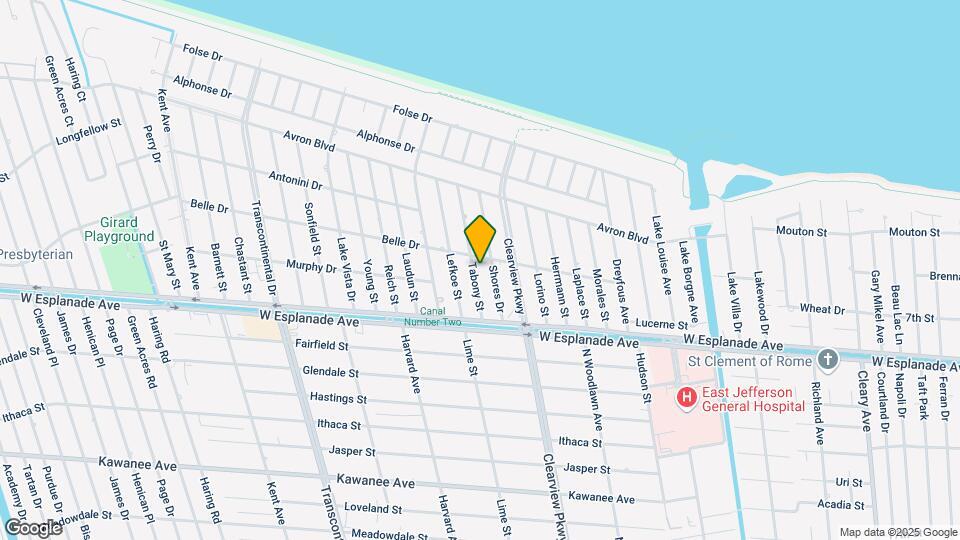 4517 Tabony St Map and Location Details