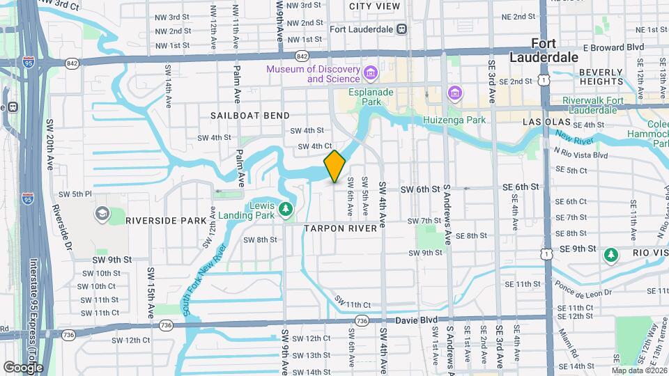 602 SW 7th Ave Mapa y Detalles de la Ubicación