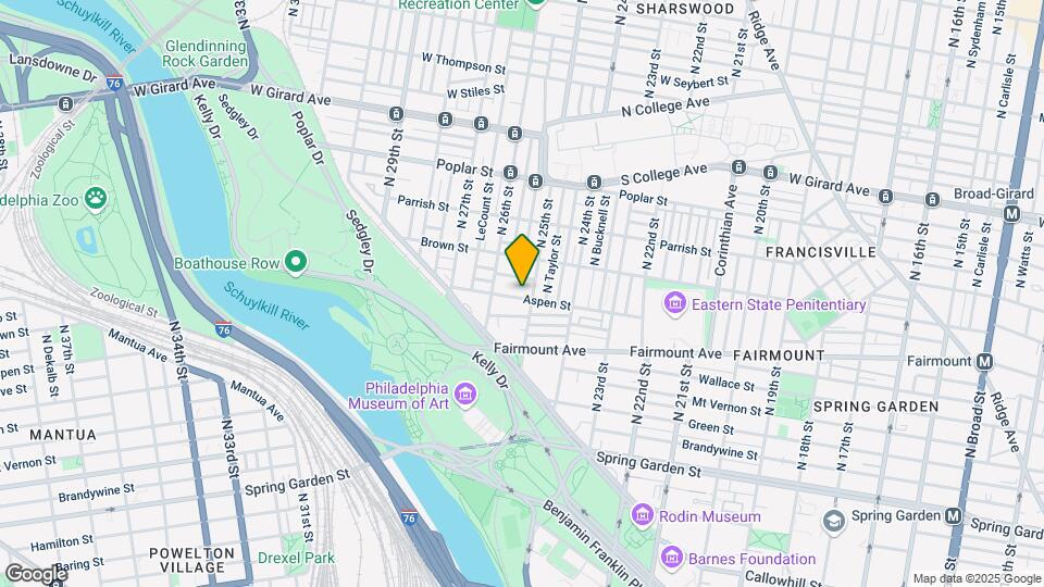 2513 Aspen St Map and Location Details