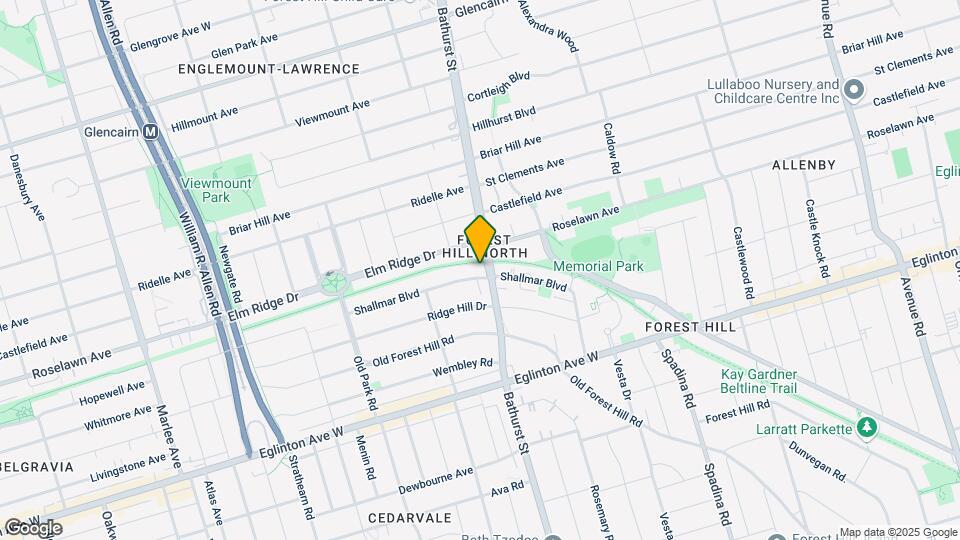 24 Shallmar Blvd Map and Location Details