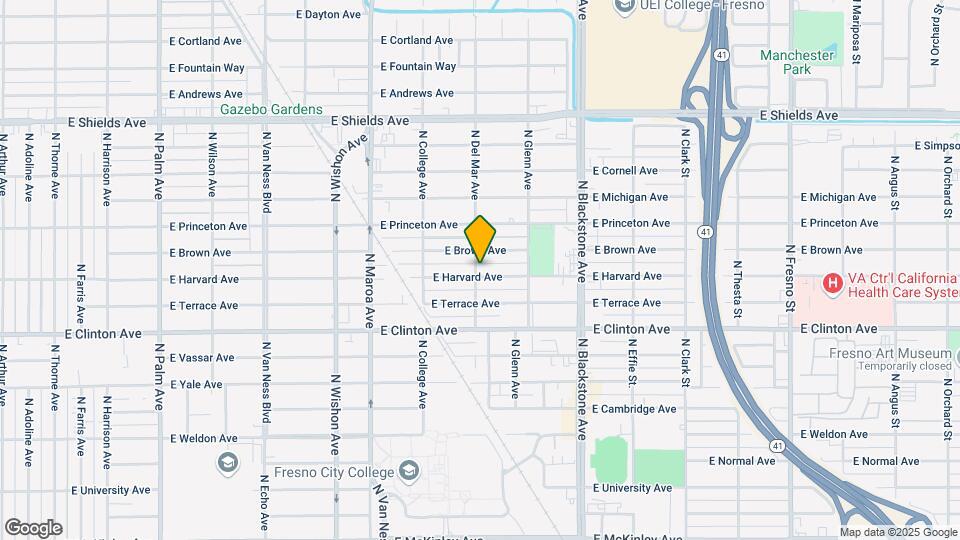 1303 Harvard Ave Map and Location Details