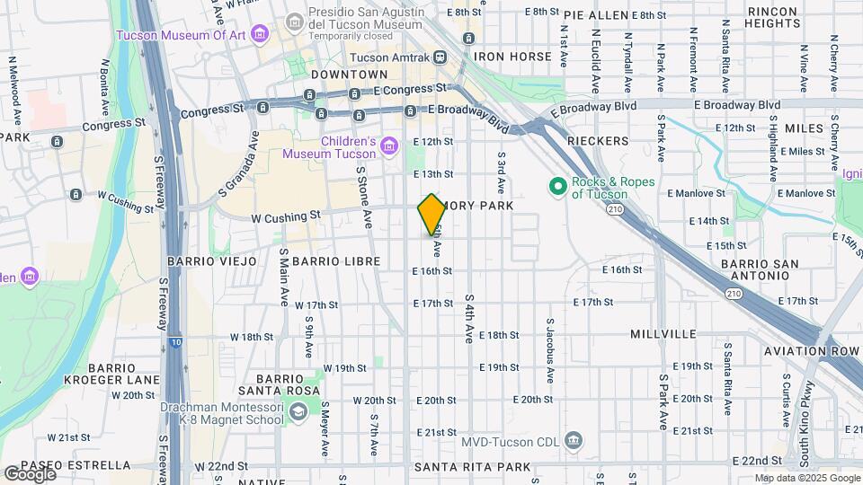 502-506 S 5th Ave Map and Location Details