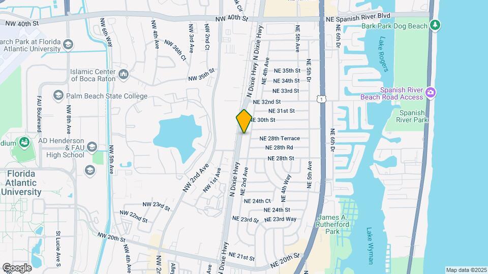 2872 N Dixie Hwy Map and Location Details