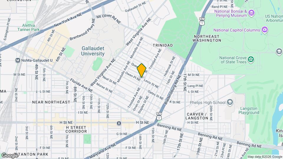 1420 Trinidad Ave NE Map and Location Details