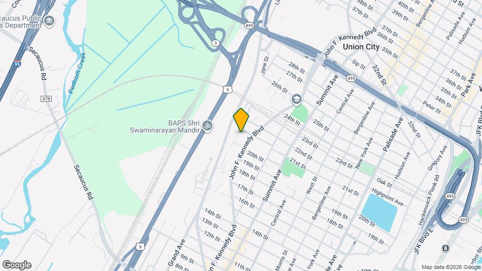 2024 Grand Ave Map and Location Details