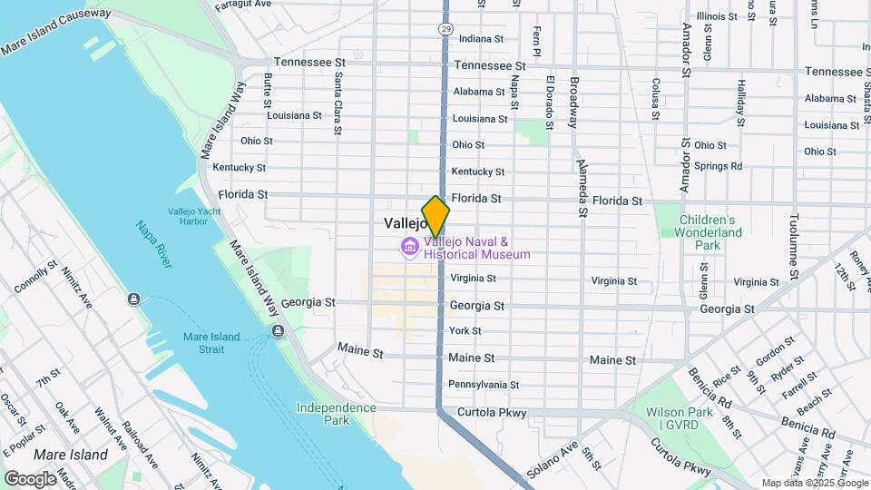 542 Capitol St Map and Location Details