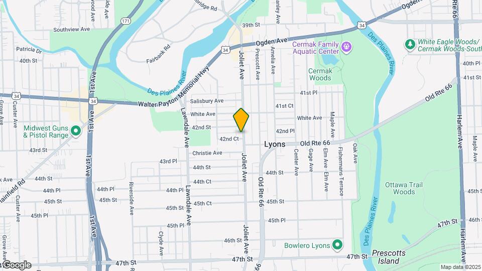 4238 Joliet Ave Map and Location Details