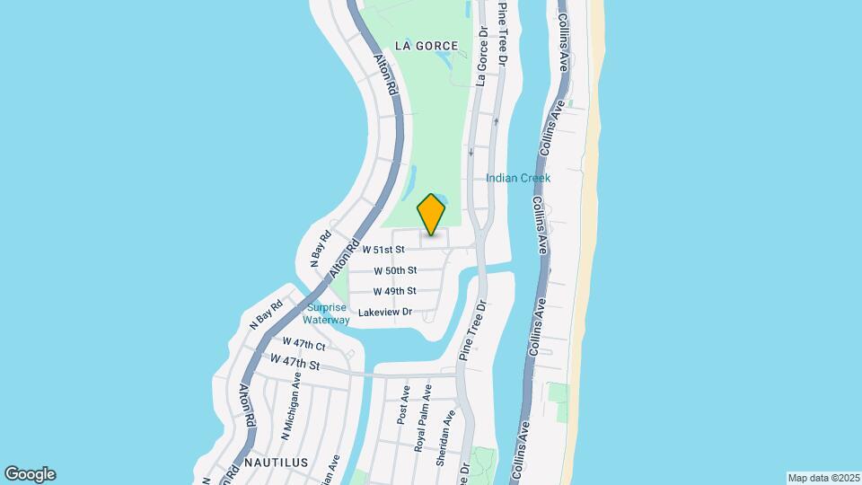 535 W 51st St Map and Location Details