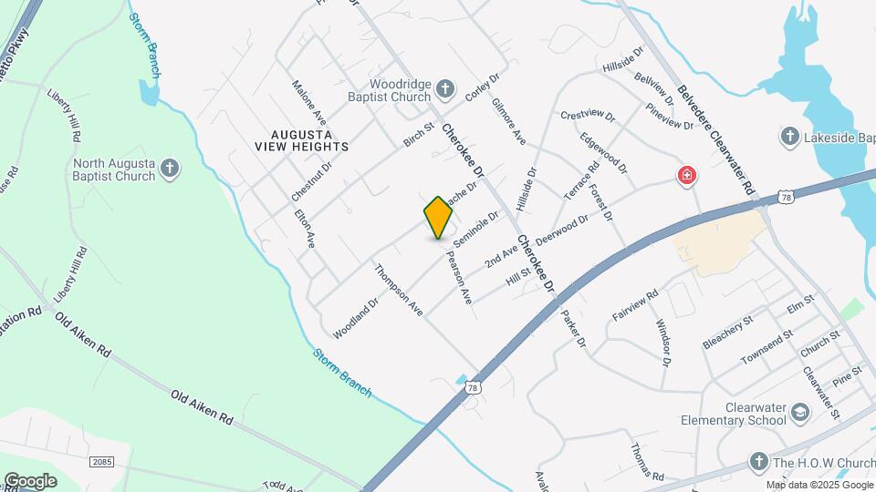 321 Seminole Dr Map and Location Details