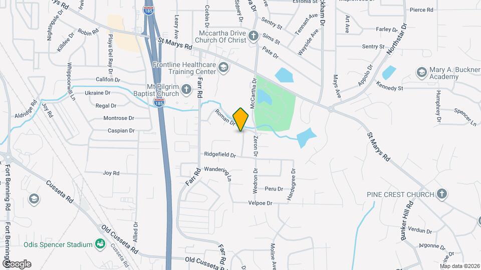 4340 Roman Dr Map and Location Details