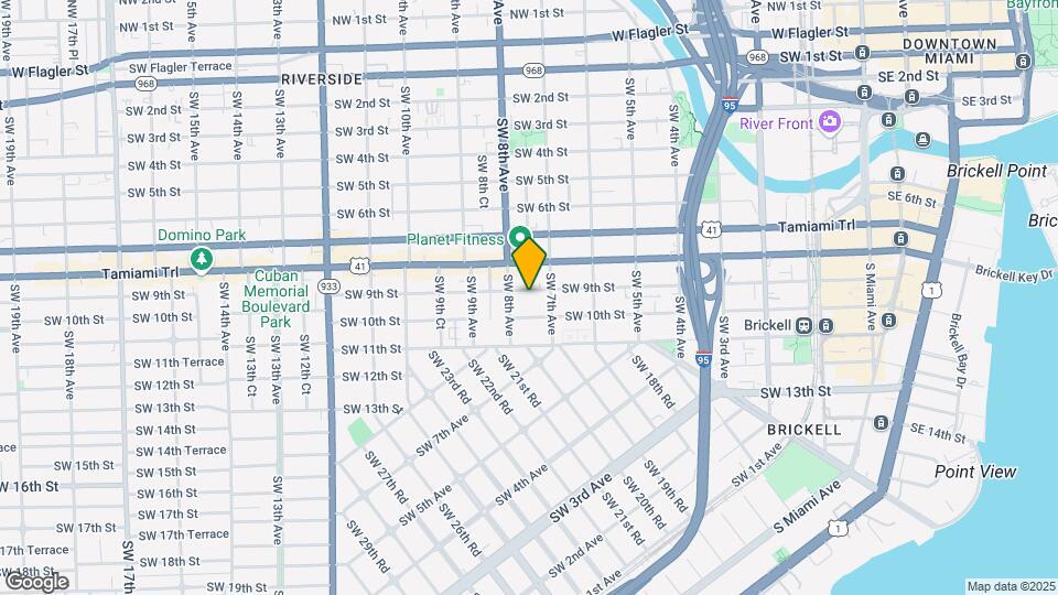 740 SW 9th St, Unit 1 Map and Location Details