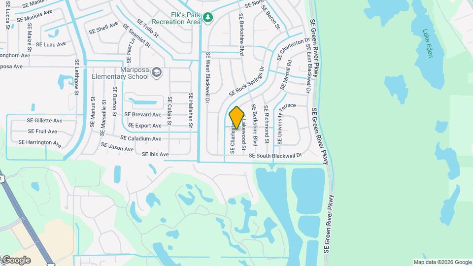 2507 SE Charleston Dr Mapa y Detalles de la Ubicación