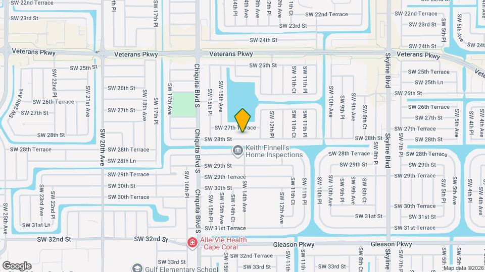 1325 SW 28th St Map and Location Details