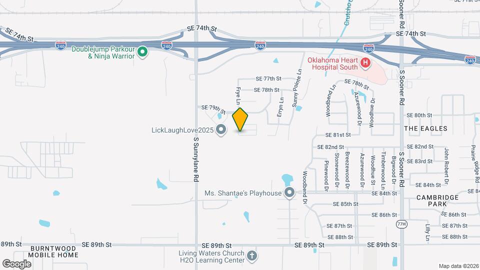 3708 SE 81st St Map and Location Details